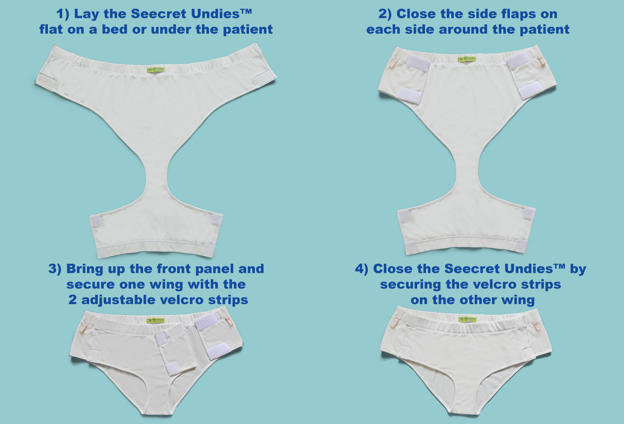 Seecret Undies - for comfortable access to your wounds – Surgical